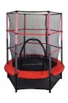 Capetan® Kiddy Jump 140cm trambulin védőhálóval és alsó biztonsági védőszoknyával,