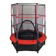 Capetan® Kiddy Jump 140cm trambulin védőhálóval és alsó biztonsági védőszoknyával, Capetan® Kiddy Jump 140cm trambulin védőhálóval és alsó biztonsági védőszoknyával,