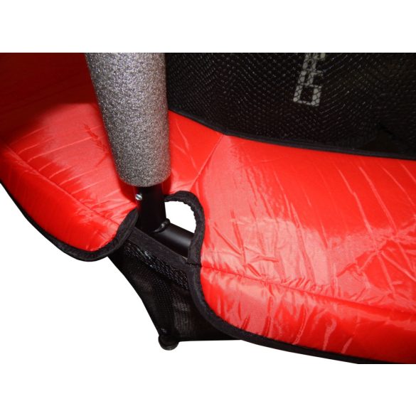 Capetan® Kiddy Jump 140cm trambulin védőhálóval és alsó biztonsági védőszoknyával,