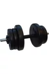 Capetan® Sport 10Kg egykezes bővíthető súlyzószett vynil tárcsákkal, 25mm átm