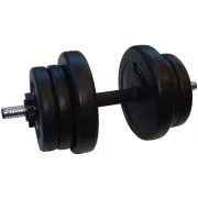 Capetan® Sport 10Kg egykezes bővíthető súlyzószett vynil tárcsákkal, 25mm átm Capetan® Sport 10Kg egykezes bővíthető súlyzószett vynil tárcsákkal, 25mm átm