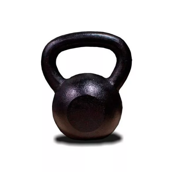 Capetan® 24Kg Vas Kettlebell Fekete Festéssel - Harang Súly 24Kg