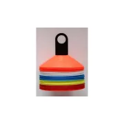 Capetan® 50db-os jelzőbója szett, tartóoszloppal 5 színű bójával - tányérbója Capetan® 50db-os jelzőbója szett, tartóoszloppal 5 színű bójával - tányérbója