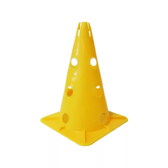 Capetan® 30cm magas bója bottartó bevágással a tetején, sárga színű,