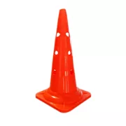 Csak csomagban kapható Capetan® 50cm magas narancs színű bója bottartó bevágással a tetején,