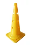 Capetan® 50cm magas sárga színű bója bottartó bevágással a tetején,