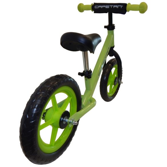 Capetan® Energy Zöld színű 12" kerekű futóbicikli - pedál nélküli