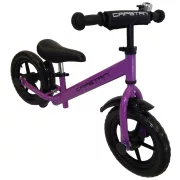 Capetan® Energy Plus Lila színű 12" kerekű futóbicikli sárhányóval és Capetan® Energy Plus Lila színű 12" kerekű futóbicikli sárhányóval és