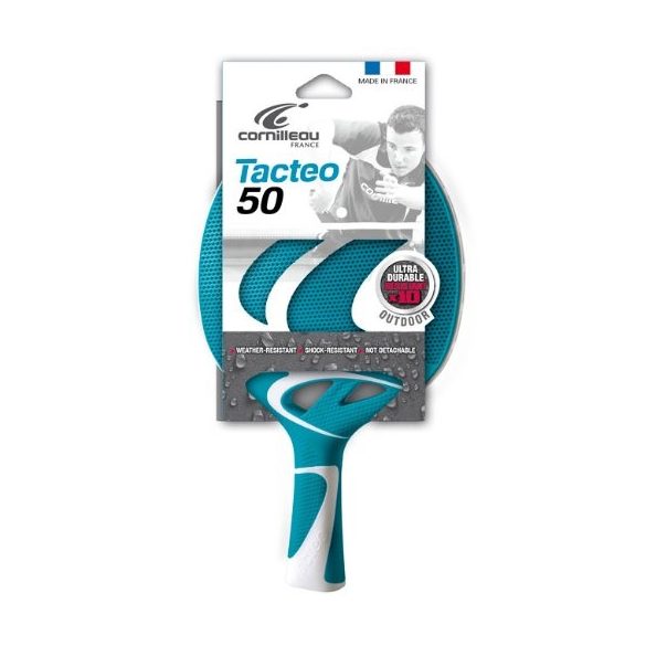 Tacteo 50 türkiz/fehér kültéri pingpong ütő