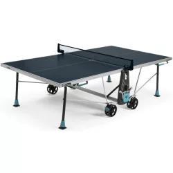   Cornilleau 300X pingpong asztal kültérre KÉK csillogásmentesített asztallappal