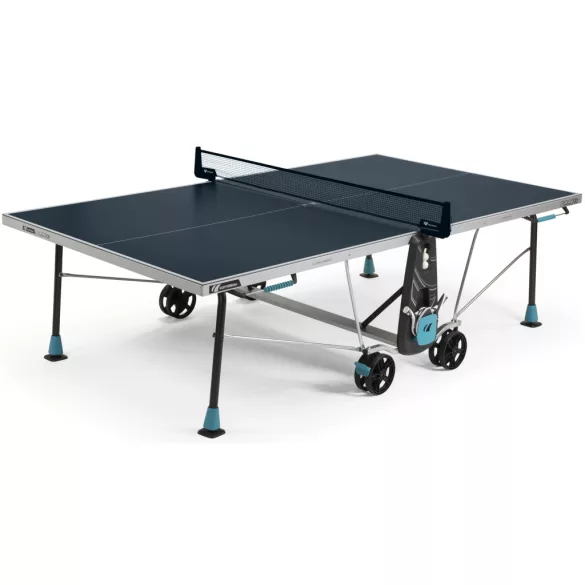 Cornilleau 300X pingpong asztal kültérre KÉK csillogásmentesített asztallappal