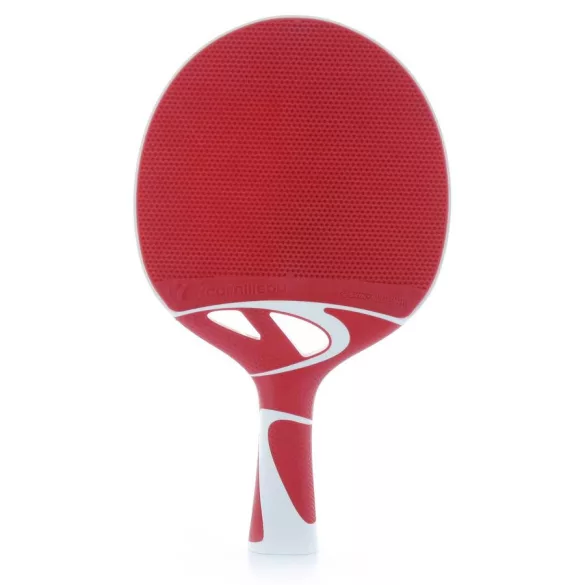 Cornilleau Tacteo 30 piros színű kültéri gumírozott pingpong ütő