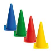 Tactic Sport Labdarúgó bója 23 cm (semi-felxibilis) ruganyos bója, Sárga