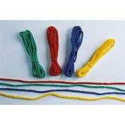   Ritmikus gimnasztika gyakorló kötél szett 4db 2,5m-es kötél vegyes szín