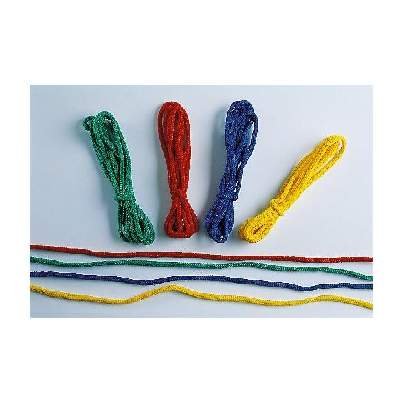 Ritmikus gimnasztika gyakorló kötél szett 4db 2,5m-es kötél vegyes szín
