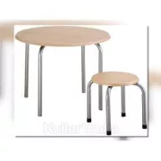 Fém lábú gyermek asztal, 52 cm magas Fém lábú gyermek asztal, 52 cm magas