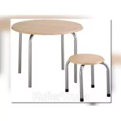Fém lábú gyermek asztal, 52 cm magas