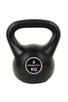 Capetan® 4Kg Műanyag kettlebell - cement töltetű harangsúly műanyag bevonattal