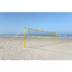 Strandröplabda Beach Champ mobil set 8,5m Pro Beach verseny hálóval