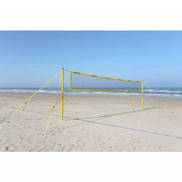 Strandröplabda Beach Champ mobil set 8,5m Pro Beach verseny hálóval