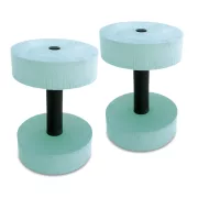 Aquafitness súlyzó pár kerek fejjel 15x6 cm fej átmérő, vízi Aquafitness súlyzó pár kerek fejjel 15x6 cm fej átmérő, vízi