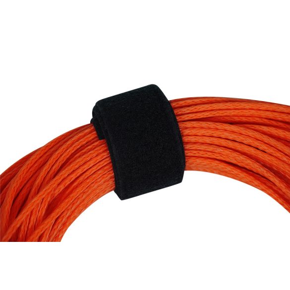 Mentőkötél 12m 6mm PP, piros fánkkal az egyik végén