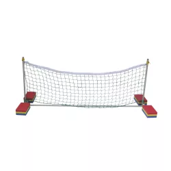 Vízi Röplabda állvány szett alumínium csőből 200x60x60 cm , hálóval,