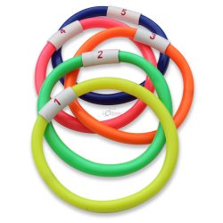 Számozott búvárgyűrű sorozat, 5 darabos