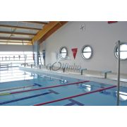 Hátúszás indító kötél tartó oszlop szett kötél nélkül, AISI-316, 2 Hátúszás indító kötél tartó oszlop szett kötél nélkül, AISI-316, 2