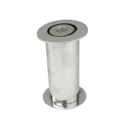 Hátúszás indító 43 mm átmérőjú kötél tartó oszlophoz beépítő hüvely