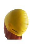 Úszósapka szilikon, sárga
