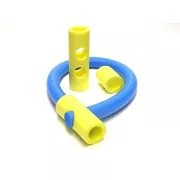 Vízinudli csatoló összekötő cső 32cm, oldalsó 2-2 luk, 6 kimenet Vízinudli csatoló összekötő cső 32cm, oldalsó 2-2 luk, 6 kimenet