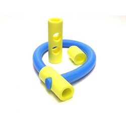   Vízinudli csatoló összekötő cső 32cm, oldalsó 2-2 luk, 6 kimenet