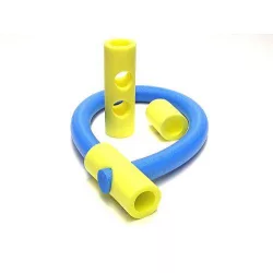   Vízinudli csatoló összekötő cső 32cm, oldalsó 2-2 luk, 6 kimenet