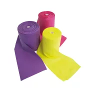 Gumi tornaszalag tekercs 25mx15 cm közepes erősség pink szín, vízben Gumi tornaszalag tekercs 25mx15 cm közepes erősség pink szín, vízben