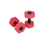 Aquafitness súlyzópár 13x4,5cm méretű hexagonális fejjel Aquafitness súlyzópár 13x4,5cm méretű hexagonális fejjel