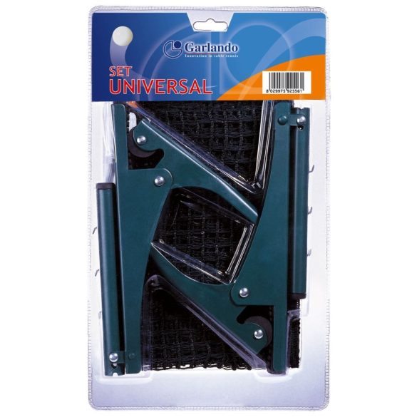 Garlando Universal háló + csiptetős hálótartó (I.o. minőség)