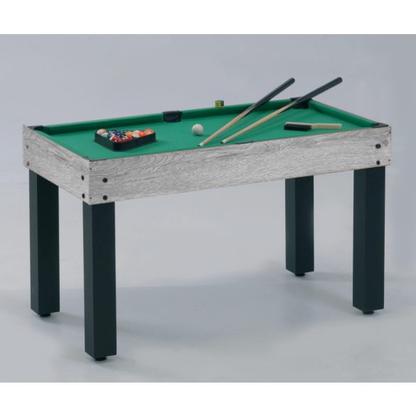 Garlando Multi-12 Többfunkciós Játékasztal szürke tölgy színben