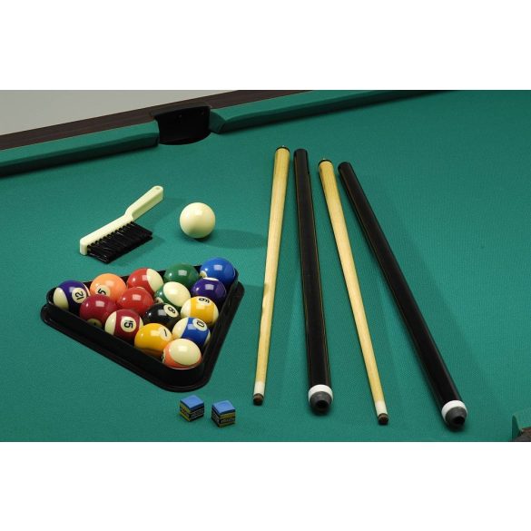 Garlando Virginia 7 billiard asztal, 225x125 cm, külön rendelhető fedlappal