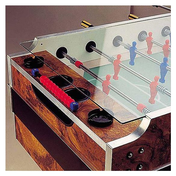 Garlando Olympic - Olimpia érmevizsgálós asztalifoci asztal átmenő rudazattal