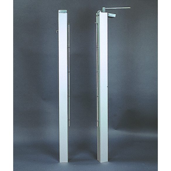 Tenisz hálótartó oszlopok aluminium öntvény