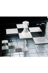 Capetan® 143x143cm UV álló műanyag sakk tábla (64db elemből áll)