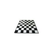 Capetan® textil 146x146cm sakk játékfelület, lehorganyzó kampóval tároló zsákkal, sakktábla