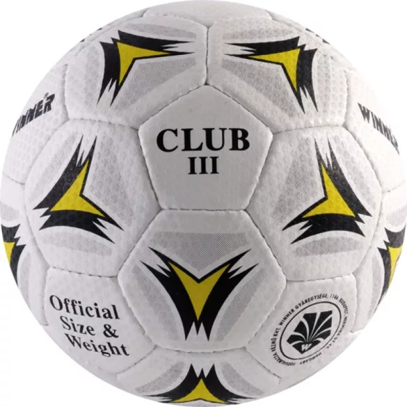 W.CLUB III. , férfi kézilabda , jól tapadó gumírozott felülettel