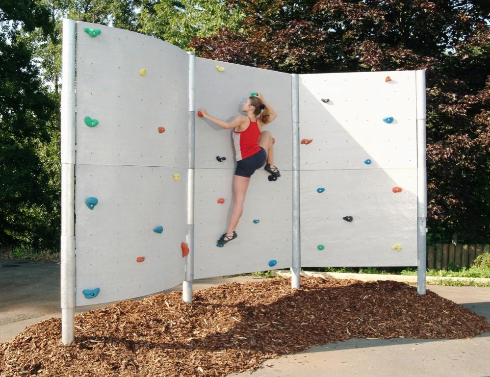 Palatábla kialakítású 3 elemes mászófal