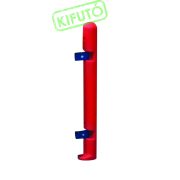 Térhatároló kerítés elemtartó oszlop 93x12x7 cm fali rögzítéshez kiegészítő