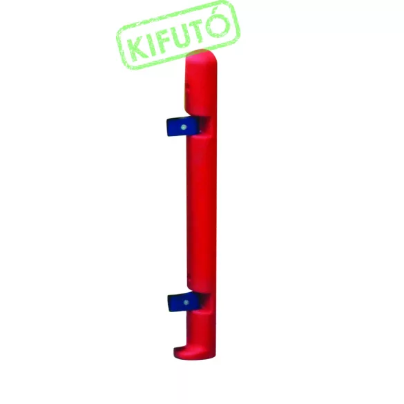 Térhatároló kerítés elemtartó oszlop 93x12x7 cm fali rögzítéshez kiegészítő