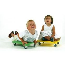   Guruló zsámoly gumírozott görgőkkel scooter deszka KÉK, rollerdeszka