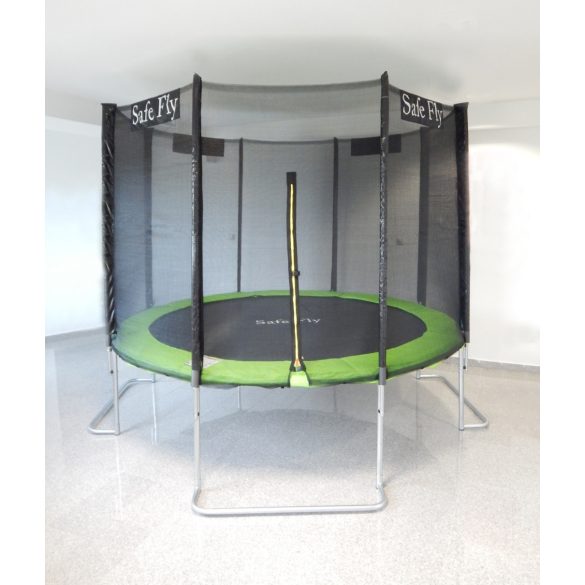 Capetan® Safe Fly extra stabil egyedi lábszerkezetű premium biztonsági trambulin