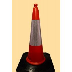 Közlekedési bója 75 cm , merev nehezített talppal